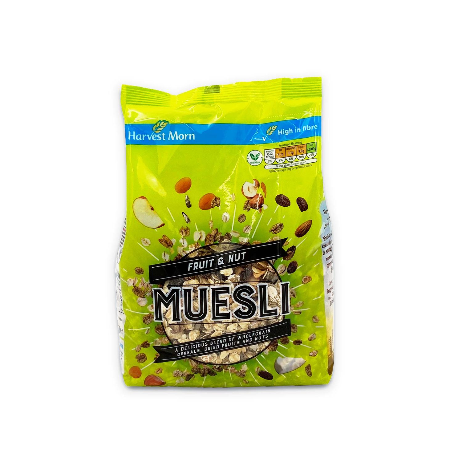 Fruit & Nut Muesli 750g Harvest Morn ALDI.IE